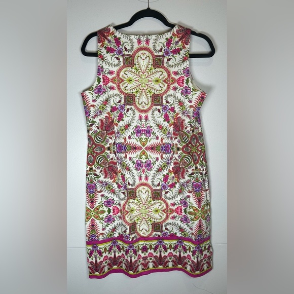 London Times Multicolor Flora Sheath Dress. Size 10. - Picture 2 of 8